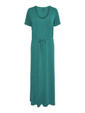 Pepper Green TONE IN TONE Jurken - Pcbillone Long Dress van Pieces