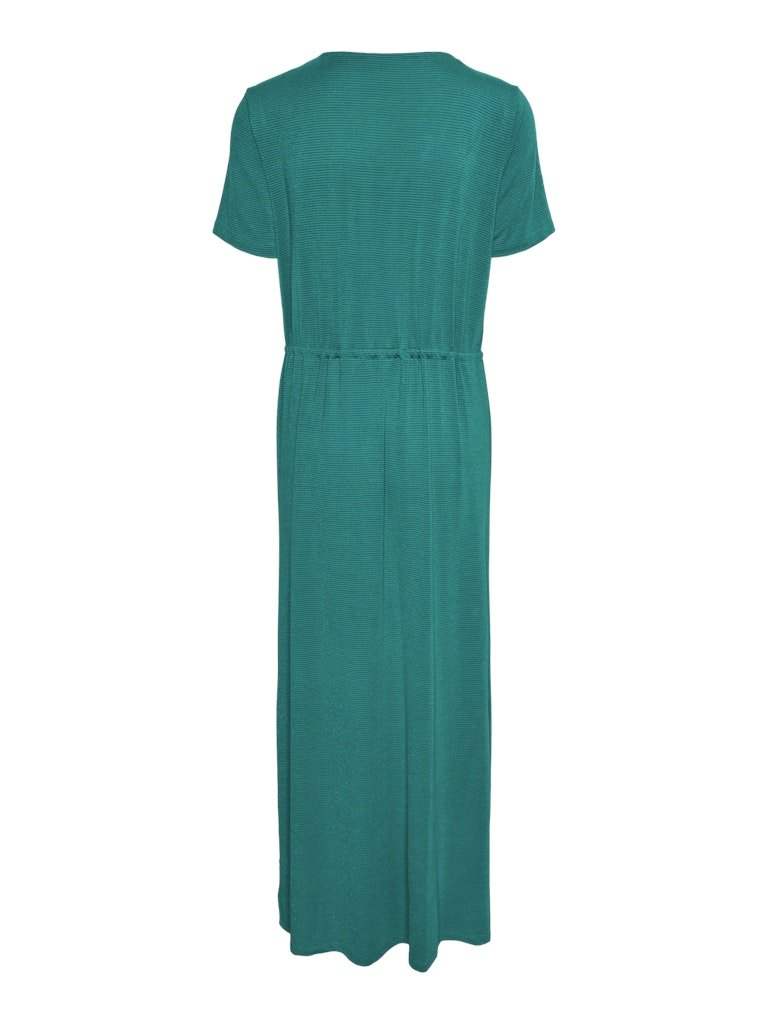 Pepper Green TONE IN TONE Jurken - Pcbillone Long Dress van Pieces