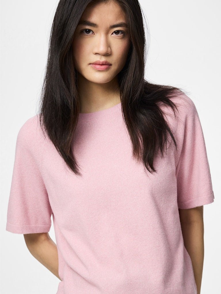 Pcbree Ss O-Neck Knit Noos van Pieces – Pulls voor dames | Meisjes Brugge