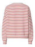 Sweaters Pcchilli Ls Sweat Stripes Fav SS24 van Pieces