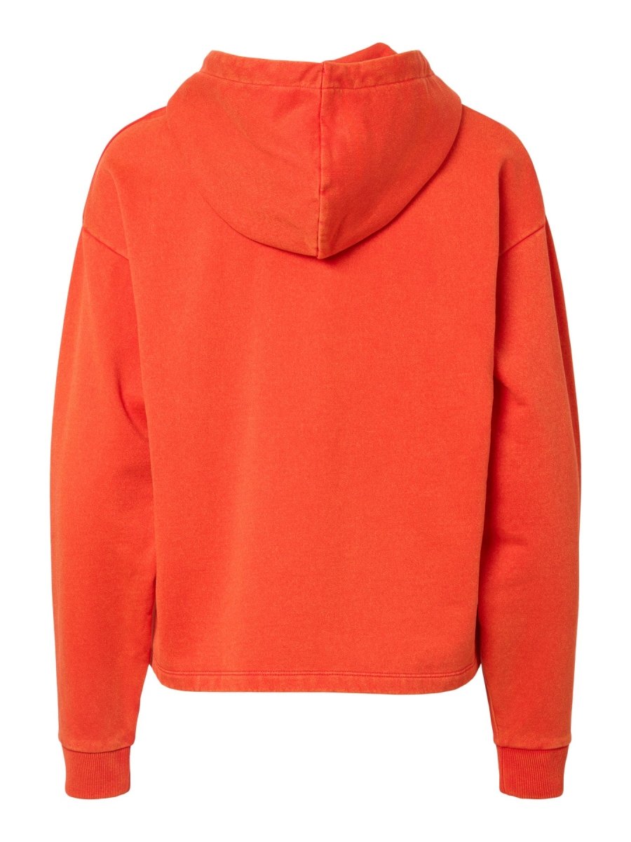 Pcchilli Ls Washed Patch Jrs Hoodi van Pieces – Sweaters voor dames | Meisjes Brugge