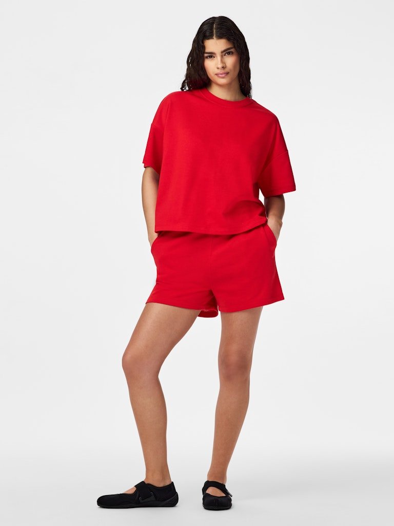 Pcchilli Summer 2/4 Loose Sweat Noos van Pieces – Tops voor dames | Meisjes Brugge