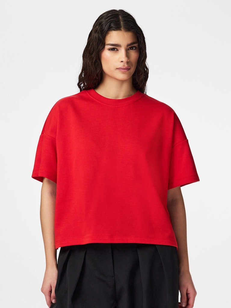 Pcchilli Summer 2/4 Loose Sweat Noos van Pieces – Tops voor dames | Meisjes Brugge