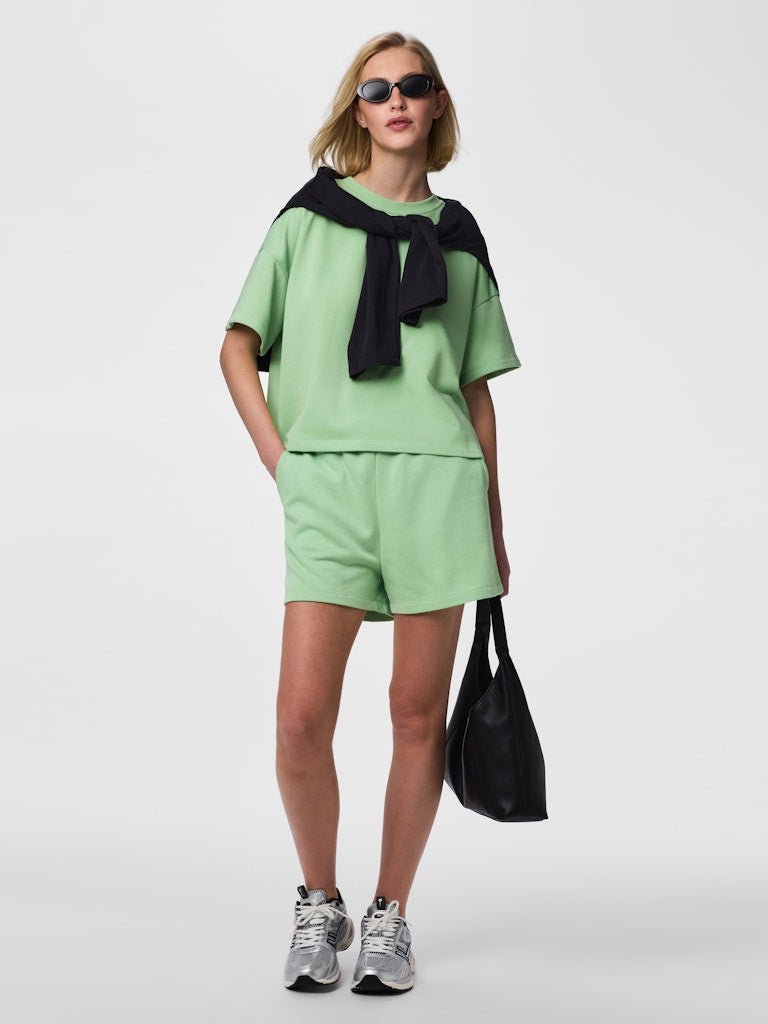 Pcchilli Summer 2/4 Loose Sweat Noos van Pieces – Tops voor dames | Meisjes Brugge
