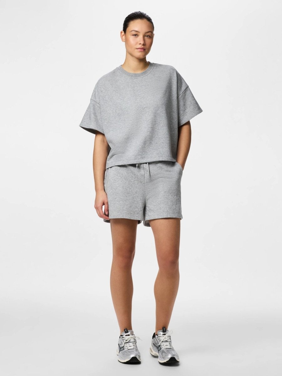 Pcchilli Summer 2/4 Loose Sweat Noos van Pieces – Tops voor dames | Meisjes Brugge