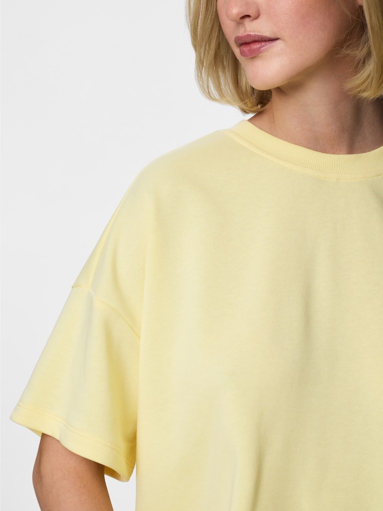 Pcchilli Summer 2/4 Loose Sweat Noos van Pieces – Tops voor dames | Meisjes Brugge