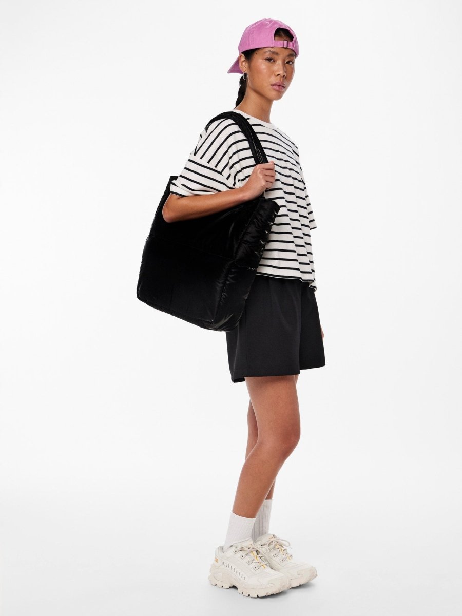 Pcchilli Summer 2/4 Sweat Stripe Noos van Pieces – Tops voor dames | Meisjes Brugge