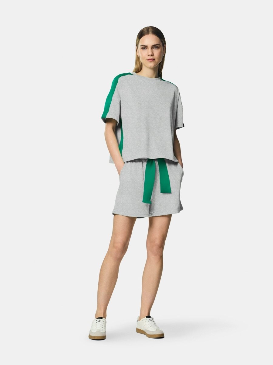 Pcchilli Summer 2/4 Tape Sweat Noos van Pieces – Tops voor dames | Meisjes Brugge