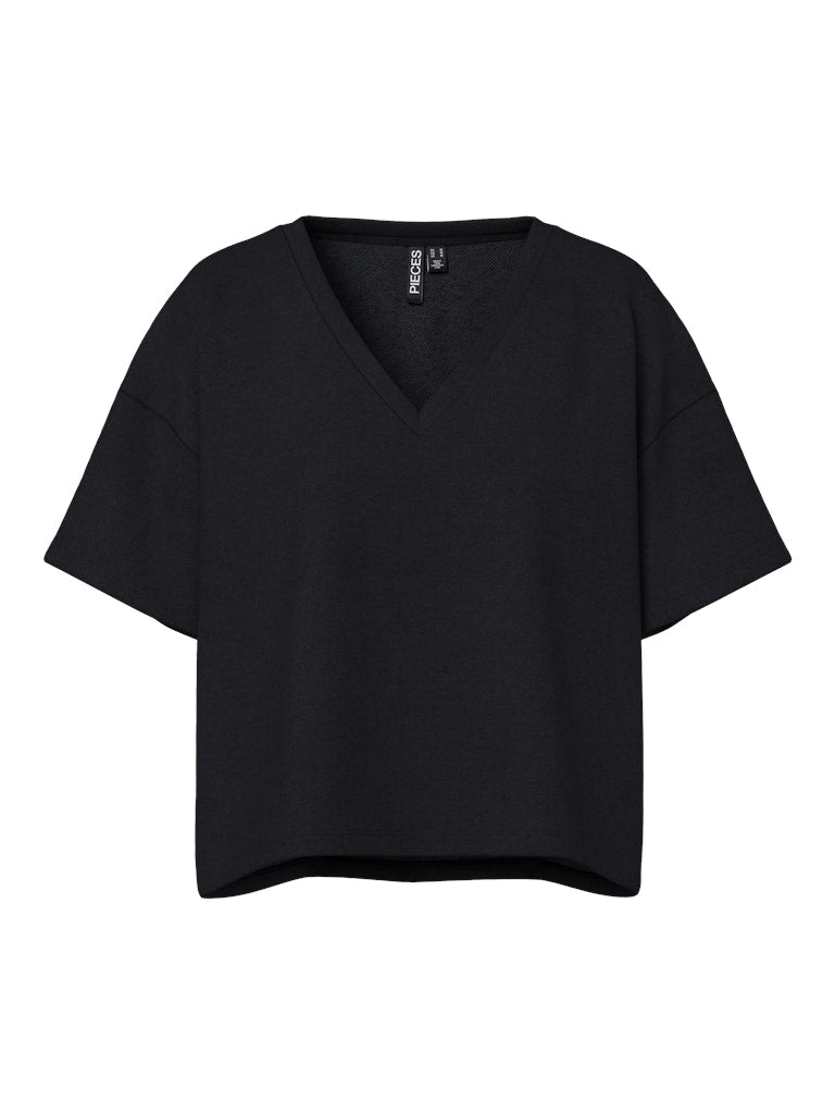Pcchilli Summer 2/4 V-Neck Sweatshirt Noos van Pieces – T-shirts voor dames | Meisjes Brugge
