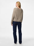 Pulls - Pccleo Ls O-Neck Chunky Knit Noos van Pieces