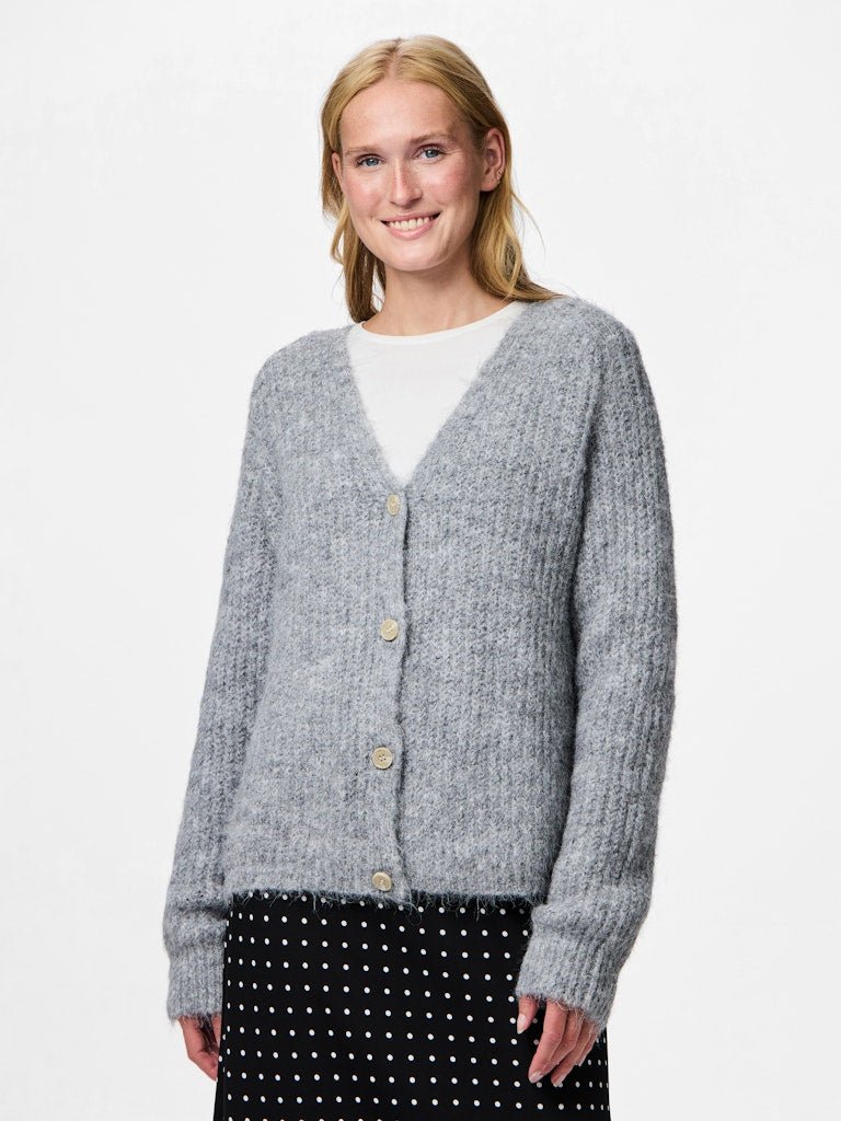 Cardigans - Pccleo Ls V-Neck Knit Cardigan Noos van Pieces