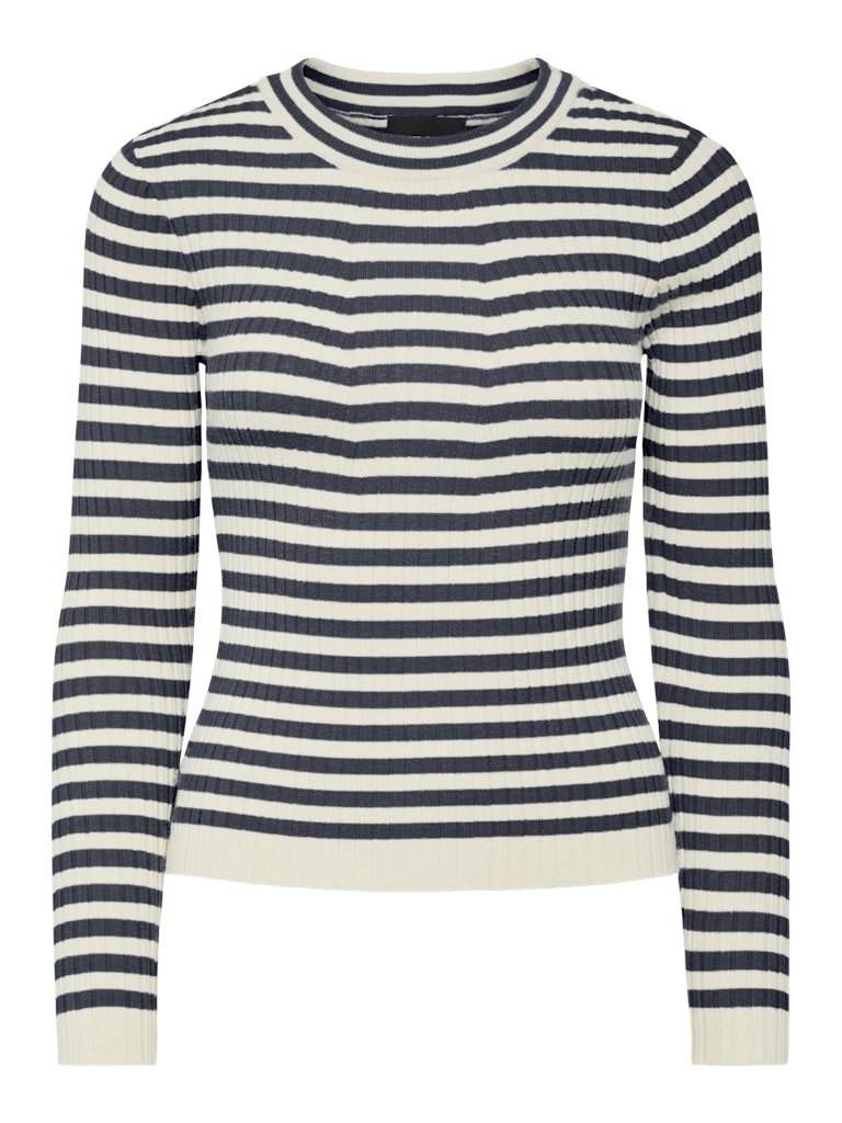 Tops Pccrista Ls O-Neck Knit Noos van Pieces