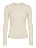 Tops Pccrista Ls O-Neck Knit Noos van Pieces