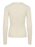 Tops Pccrista Ls O-Neck Knit Noos van Pieces