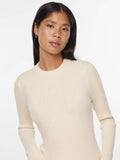 Birch Tops - Pccrista Ls O-Neck Knit Noos van Pieces