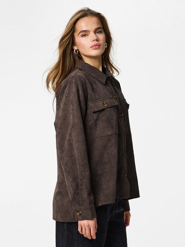 Pceffi Ls Corduroy Shirt Wvn Noos - AW26 van Pieces – Shirts voor dames | Meisjes Brugge