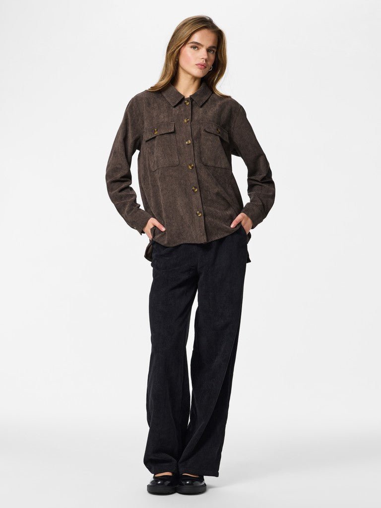 Pceffi Ls Corduroy Shirt Wvn Noos - AW26 van Pieces – Shirts voor dames | Meisjes Brugge