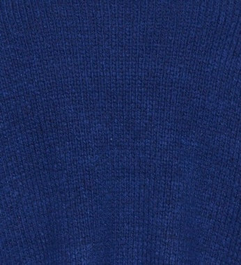 Bellwether Blue Jurken - Pcellen Ls High Neck Knit Dress Noos - AW24 van Pieces