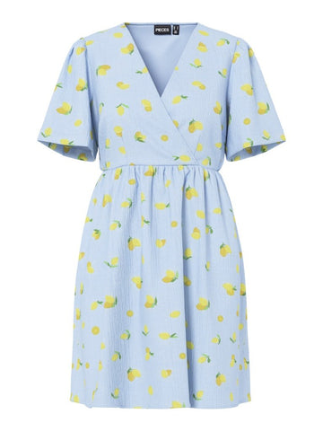 Pcemma Ss Short Dress van Pieces – Jurken voor dames | Meisjes Brugge