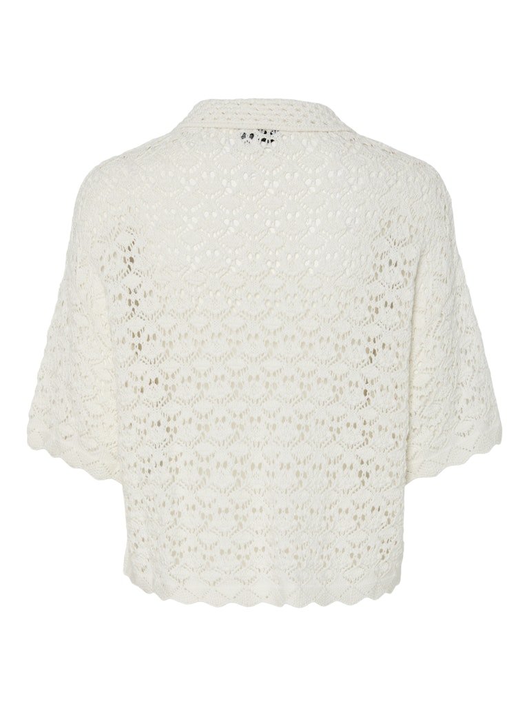 Pcfalka Ss Knit Shirt van Pieces – Tops voor dames | Meisjes Brugge