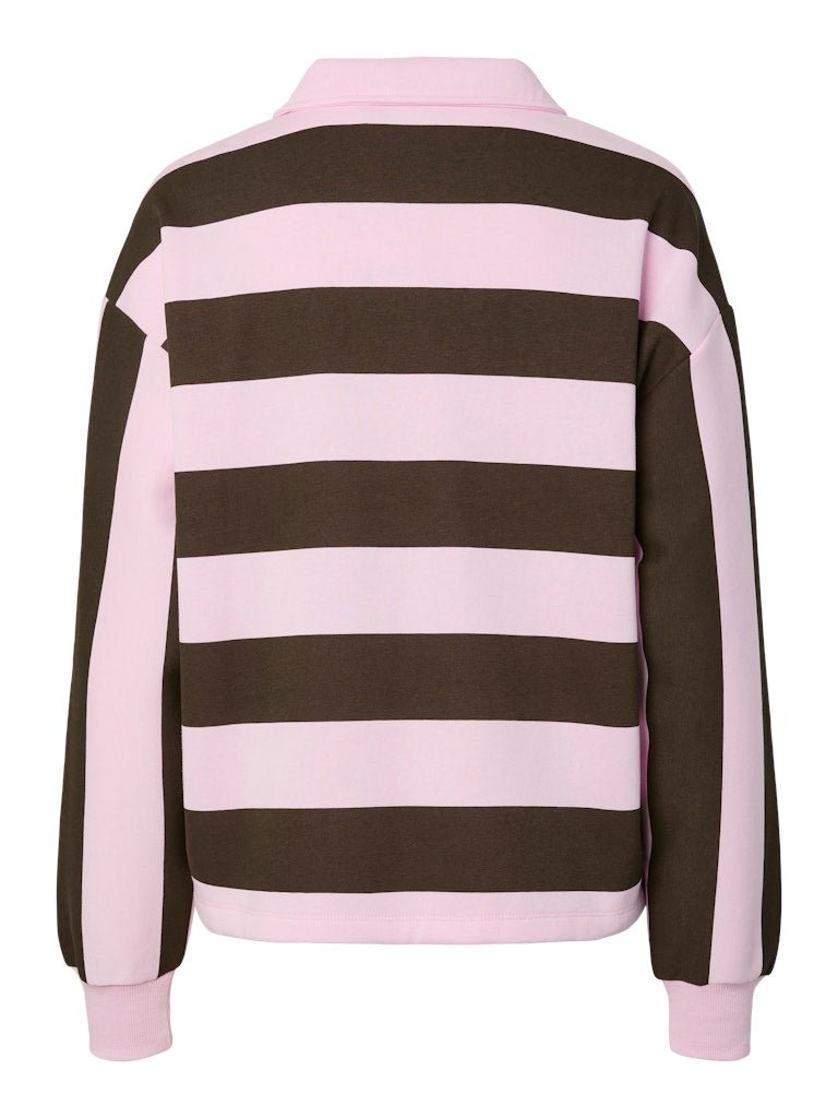 Pulls - Pcfilucca Ls Loose Polo Shirt D2D van Pieces