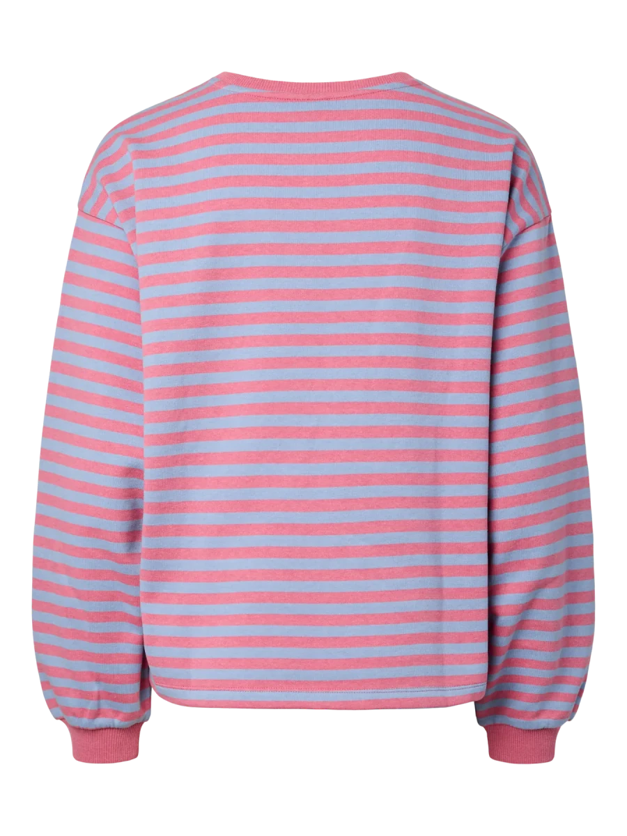 Pcflora Ls Emb Sweat Fc Bc van Pieces – Sweaters voor dames | Meisjes Brugge