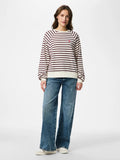 Sweaters - Pcgreta Ls Emb Ub Sweat Noos van Pieces