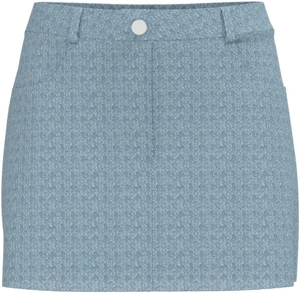 Light Blue Denim Rokken - Pcjacy Mw Mini Denim Skirt D2D van Pieces