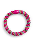 Fruit dove-Blue lurex beige ONE SIZE Haar Accessoires - Pcjasmina Hair Elastic D2D van Pieces