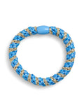Hydrangea-Gold lurex ONE SIZE Haar Accessoires - Pcjasmina Hair Elastic D2D van Pieces