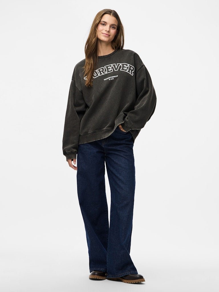 Sweaters - Pcjatto Ls Oversized Sweater van Pieces