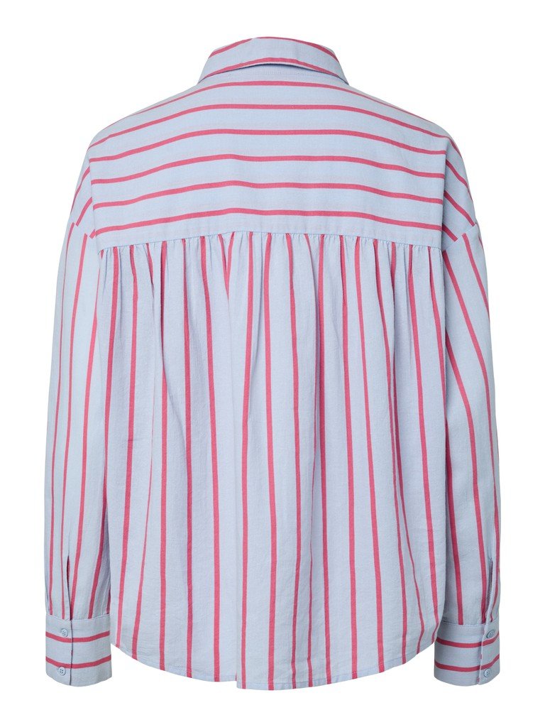 Pcjavia Ls Stripe Shirt van Pieces – Shirts voor dames | Meisjes Brugge