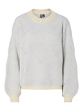 Pulls - Pcjenna Ls O-Neck Knit Noos van Pieces