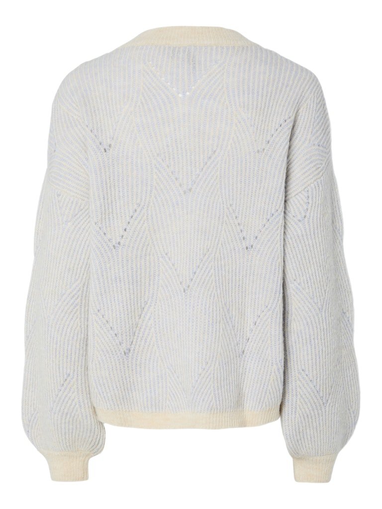 Pulls - Pcjenna Ls O-Neck Knit Noos van Pieces