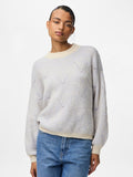 Pulls - Pcjenna Ls O-Neck Knit Noos van Pieces