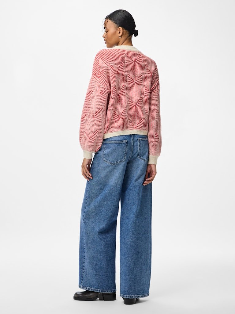 Pulls - Pcjenna Ls O-Neck Knit Noos van Pieces