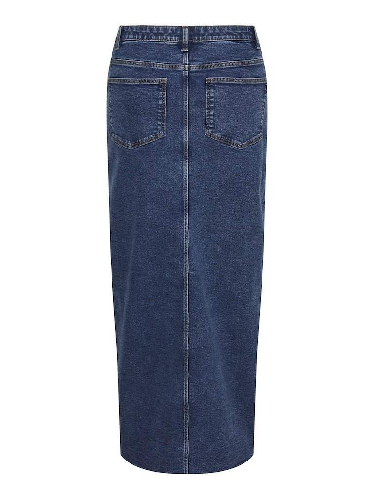 Rokken Pcjessie Hw Ankle Denim Skirt Noos van Pieces