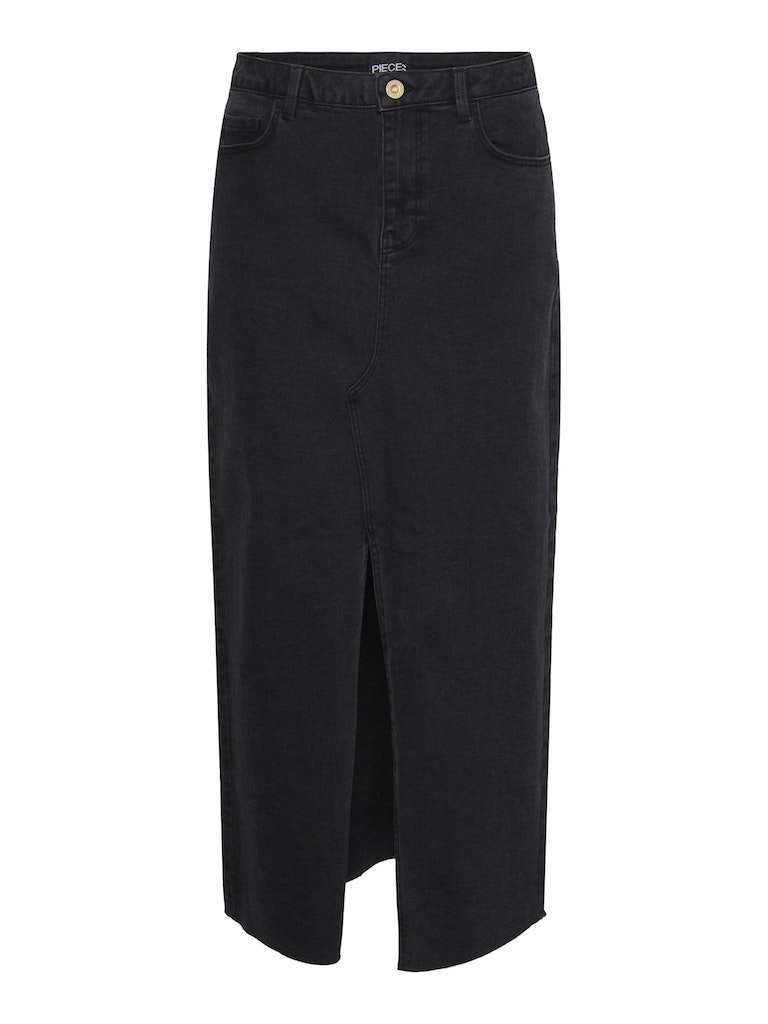 Pcjessie Hw Ankle Denim Skirt Noos - koop Rokken van Pieces bij Meisjes Brugge