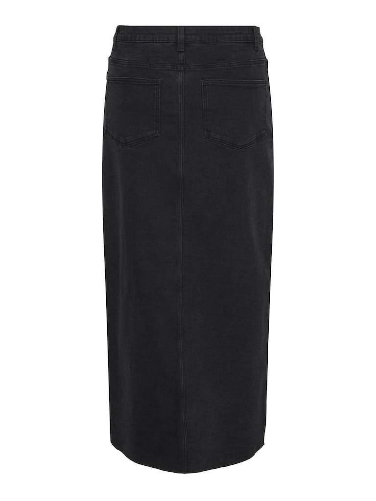 Pcjessie Hw Ankle Denim Skirt Noos - koop Rokken van Pieces bij Meisjes Brugge