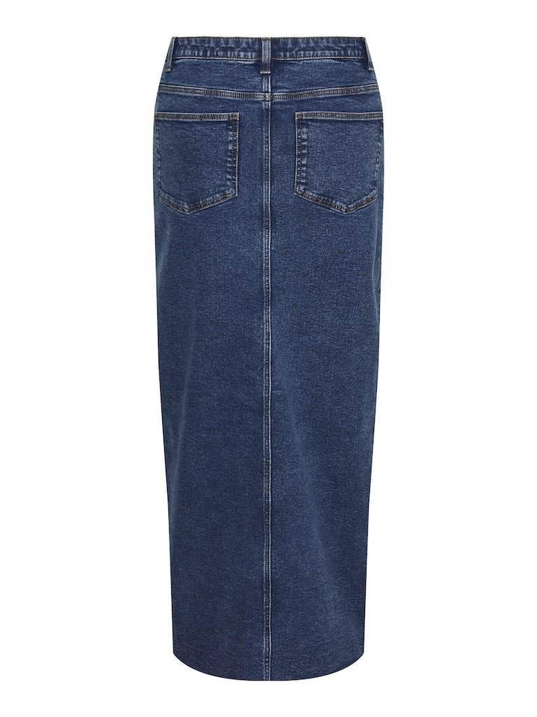 Pcjessie Hw Ankle Denim Skirt Noos van Pieces – Rokken voor dames | Meisjes Brugge