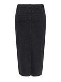 Rokken Pcjessie Hw Denim Midi Skirt Noos van Pieces