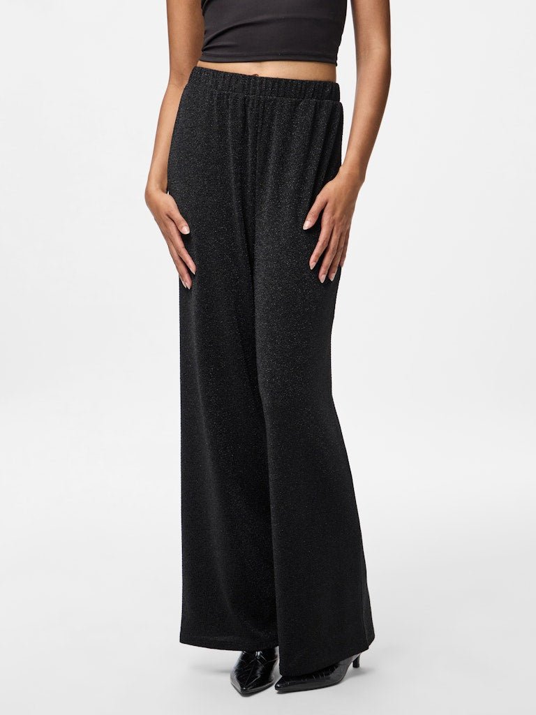 Broeken - Pcjina Hw Wide Pants van Pieces