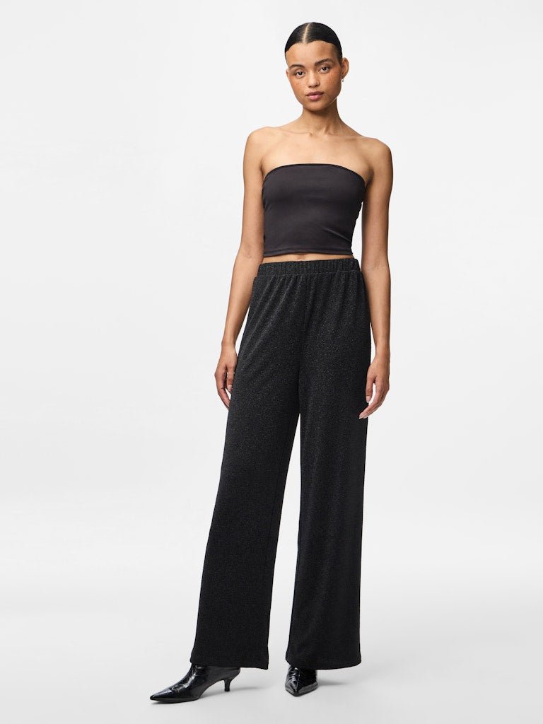 Pcjina Hw Wide Pants van Pieces – Broeken voor dames | Meisjes Brugge