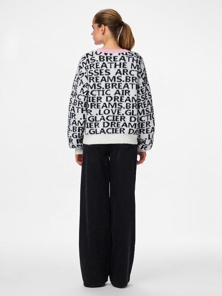 Pulls - Pcjules Ls O-Neck Knit van Pieces