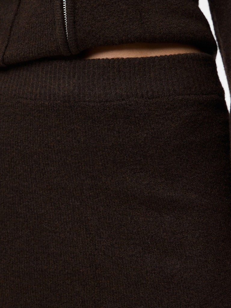 Rokken - Pcjunna Hw Short Knit Skirt van Pieces