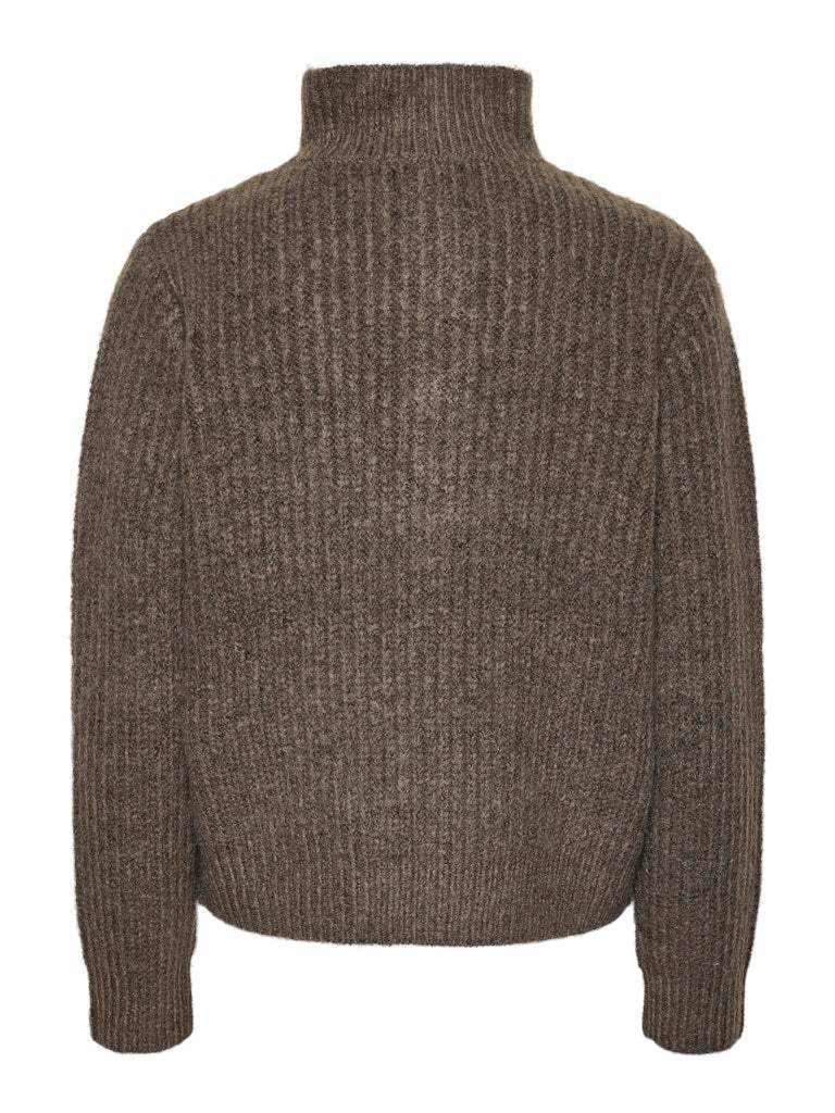 Pckamilla Ls Half Zip Knit - koop Pulls van Pieces bij Meisjes Brugge