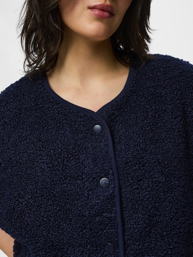 Pckatty Teddy Vest Noos van Pieces – Jassen voor dames | Meisjes Brugge