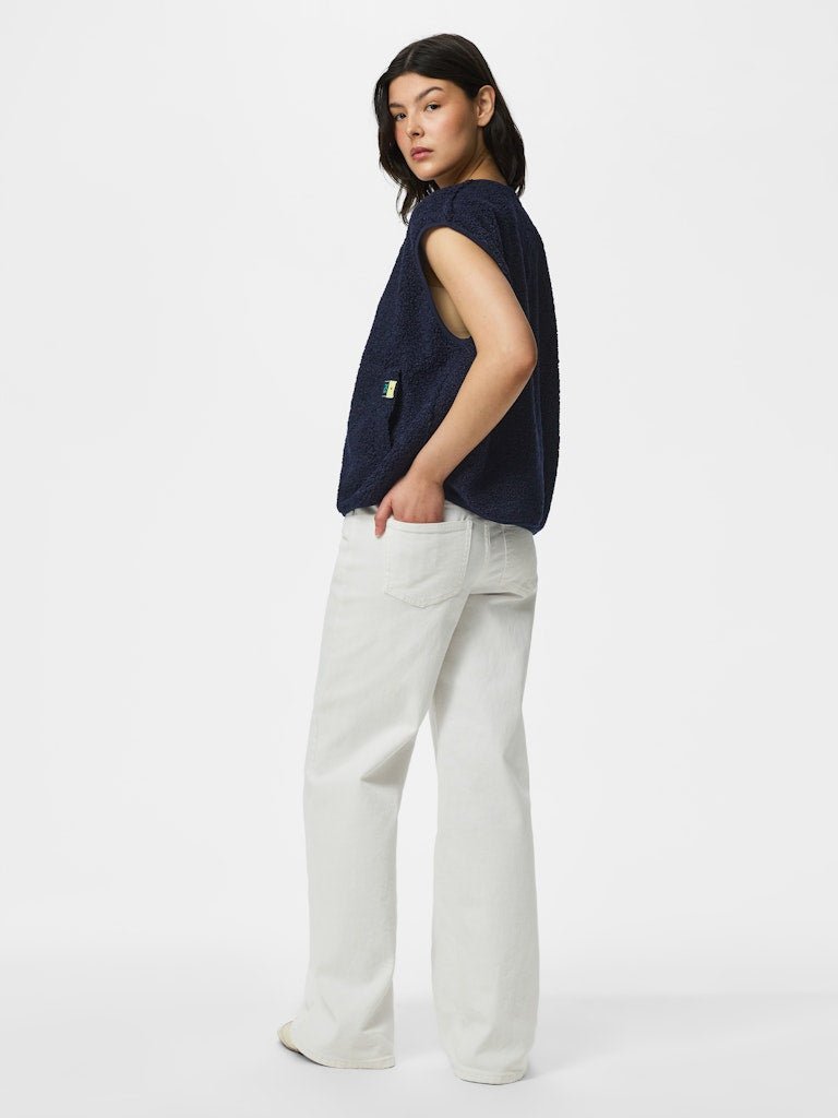 Pckatty Teddy Vest Noos van Pieces – Jassen voor dames | Meisjes Brugge