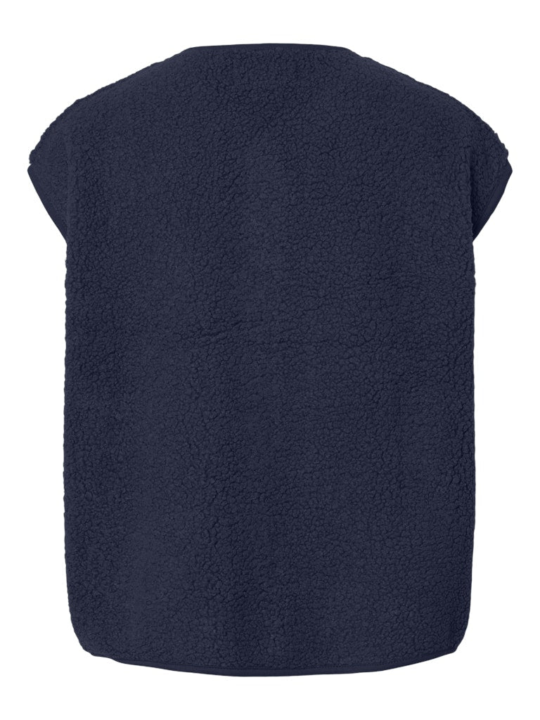 Pckatty Teddy Vest Noos van Pieces – Jassen voor dames | Meisjes Brugge