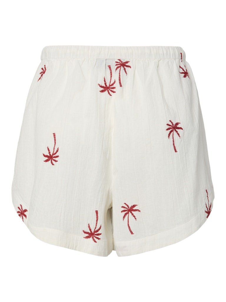 Pckiana Embrodiery Shorts van Pieces – Shorts voor dames | Meisjes Brugge